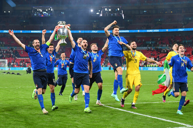 ФОТО. Как Италия стала чемпионом Европы. Лучшие моменты финала