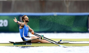 Академічне веслування. Грек Нтускос виграв золото з олімпійським рекордом