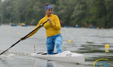 Лузан виграла перший заїзд у веслуванні та вийшла безпосередньо у півфінал