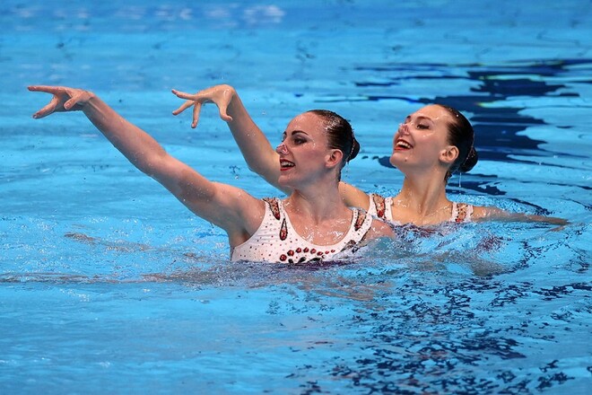 Федина и Савчук завоевали первую медаль Украины в артистическом плавании