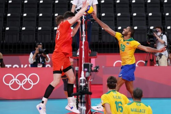 Фінал чоловічого волейбольного турніру пройде без Бразилії