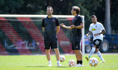 Шахтер перед Монако провел тренировку и мини-матч