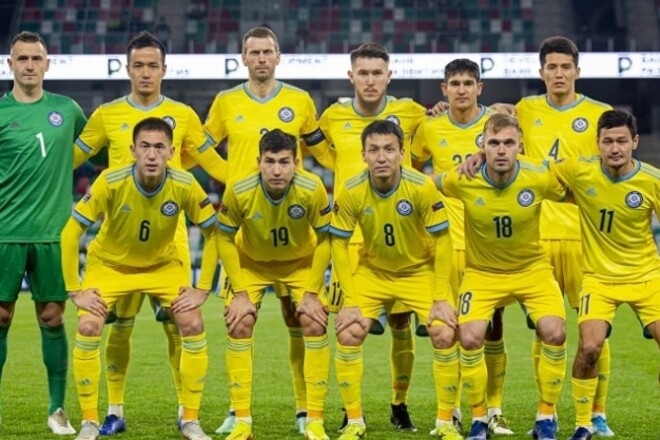 Казахстан оголосив заявку на матч відбору ЧС-2022 проти України
