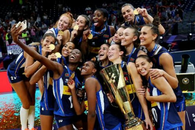 Женская сборная Италии стала чемпионом Европы по волейболу