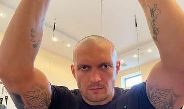 ВИДЕО. Серия трехочковых. Усик показал, как играет в баскетбол