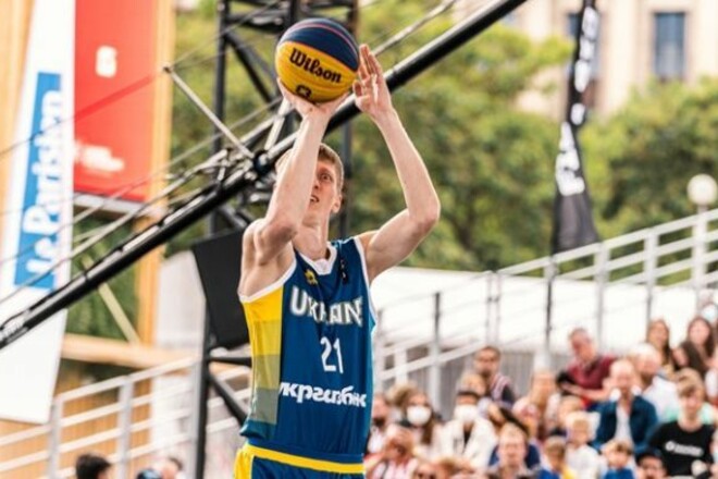 Мужская сборная Украины проиграла Литве в 1/4 финала Евробаскета 3x3