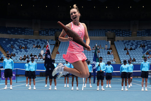Обидчица Свитолиной выиграла турнир в Мельбурне