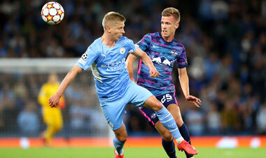 Зинченко стал одним из худших в составе Сити в матче с Лейпцигом