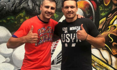 ФОТО. З великою людиною! Гвоздик зустрівся з Усиком