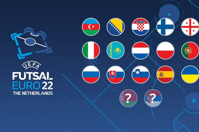 Известен состав корзин для жеребьевки футзального Евро-2022