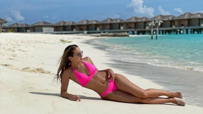 ФОТО. Анжеліка Терлюга в бікіні відпочиває на Мальдівах