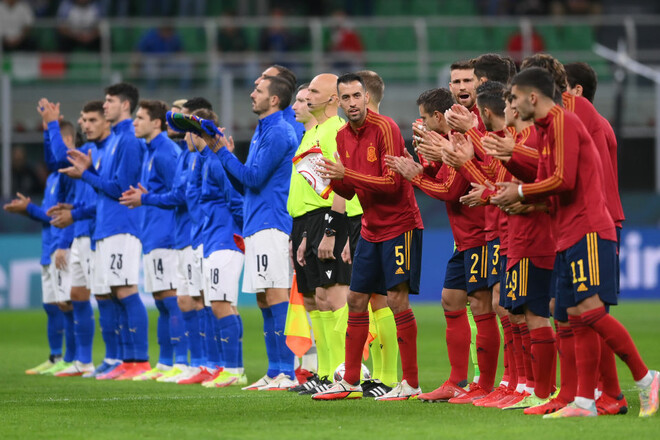Италия – Испания – 1:2. Текстовая трансляция матча