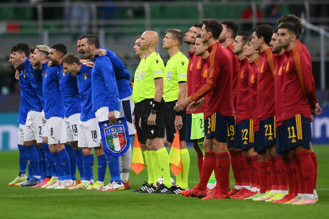 Италия – Испания – 1:2. Полуфинал Лиги наций. Видео голов и обзор матча