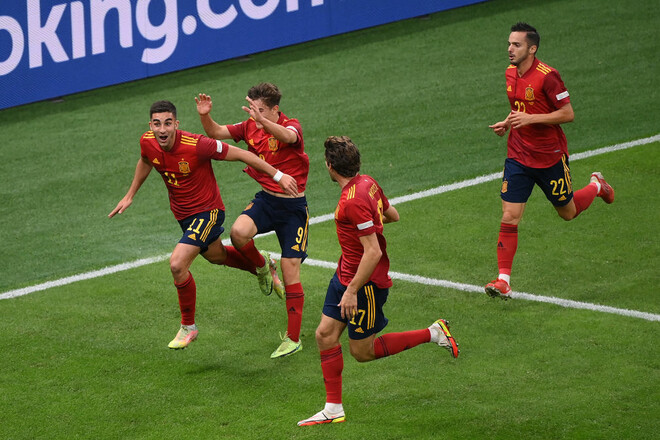 ВИДЕО. Ферран Торрес открыл счет. Испания вышла вперед в полуфинале ЛН