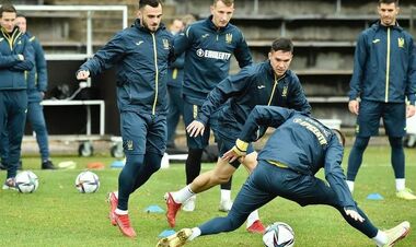 ФОТО. Збірна України провела тренування перед матчем із Фінляндією
