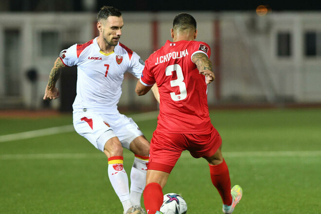 Гибралтар – Черногория – 0:3. Видео голов и обзор матча
