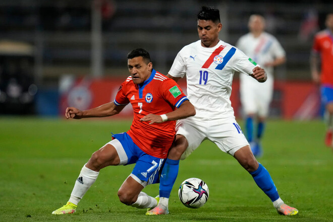 Сборная Чили обыграла Парагвай в квалификации ЧМ-2022