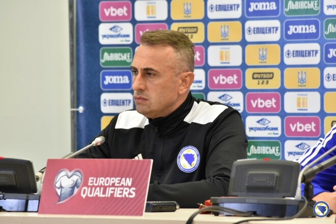 Тренер Боснії і Герцеговини: «Не вираховуємо варіанти в таблиці»