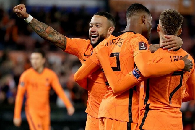 Нидерланды – Гибралтар – 6:0. Видео голов и обзор матча
