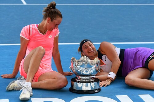 Второй титул Grand Slam. Соболенко и Мертенс выиграли Australian Open