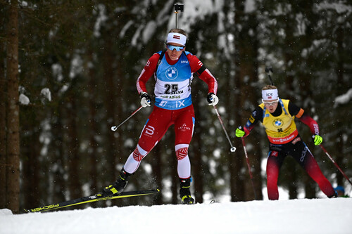 Латвійська біатлоністка виступить на чемпіонаті світу з лижних гонок