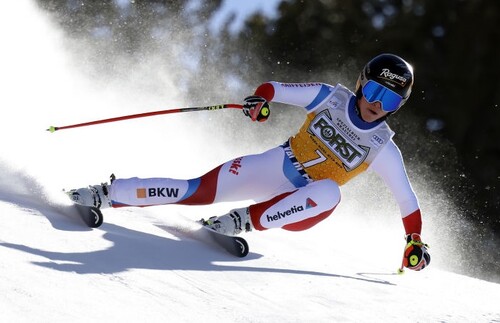 Гірські лижі. Гут виграла швидкісний спуск і вийшла в лідери Кубка світу