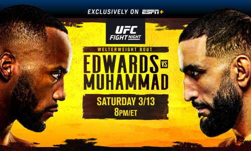 Где смотреть онлайн UFC: Леон Эдвардс – Белал Мухаммад