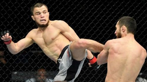 ВІДЕО. Двоюрідний брат Нурмагомедова дебютував в UFC з перемоги