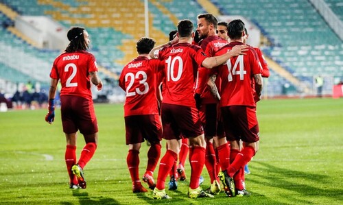 Швейцария уверенно обыграла Болгарию в отборе на ЧМ-2022