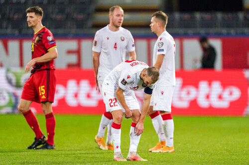 0:8 від Бельгії стало найбільшою поразкою в історії збірної Білорусі