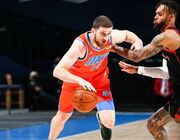 НБА. Михайлюк став найкращим гравцем Оклахоми і встановив два рекорди