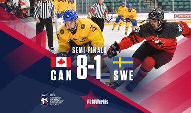 Юниорский ЧМ по хоккею. Определились финалисты турнира