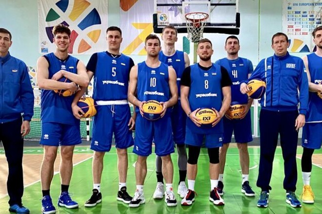 Сборная Украины начала подготовку к отбору на Евробаскет 3х3