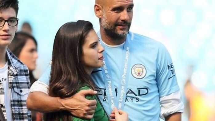 ФОТО. Старшая дочь Гвардиолы целовалась со звездой Тоттенхэма