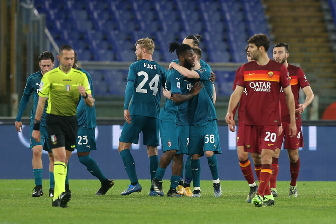 Рома – Милан – 1:2. Текстовая трансляция матча