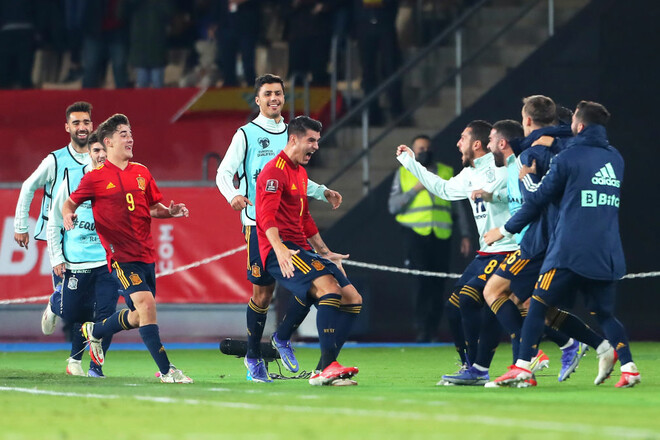 Испания – Швеция – 1:0. Видео гола Мораты и обзор матча