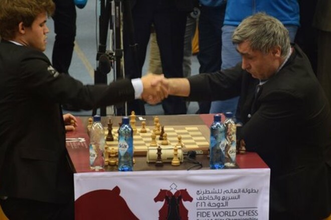 Иванчук и Карлсен. В благотворительном матче сыграют Украина и Норвегия