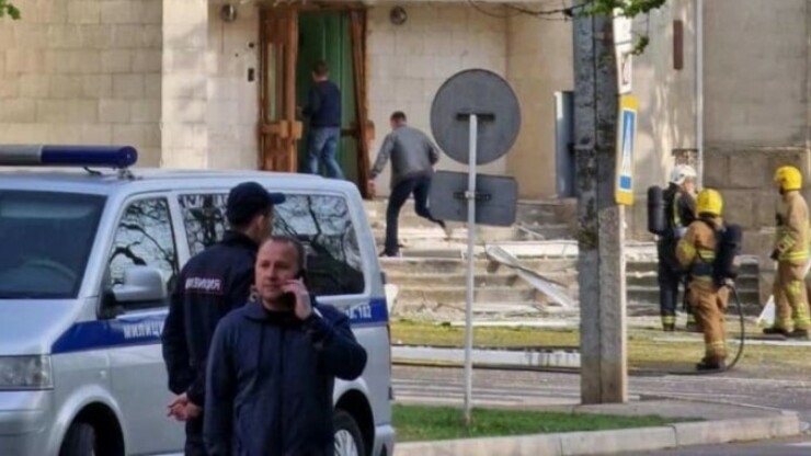 Эскалация в Приднестровье. Взрывы в здании госбезопасности в Тирасполе