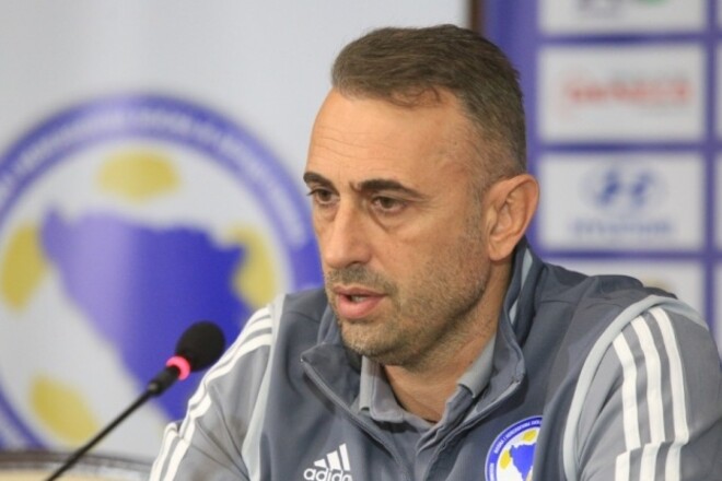 Тренер Боснии: «Нужно завершить цикл победой над Украиной»