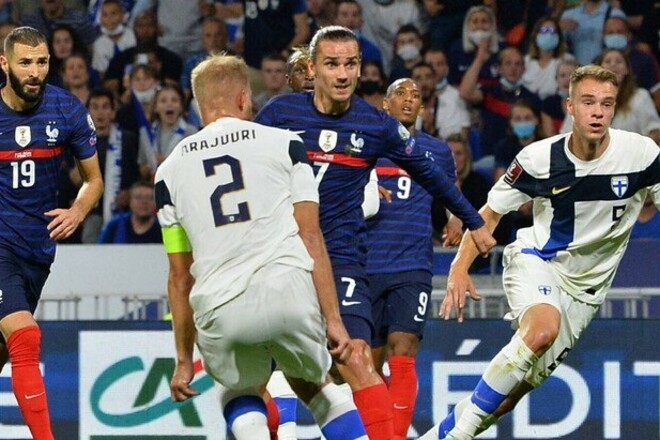 Финляндия – Франция – 0:2. Текстовая трансляция матча