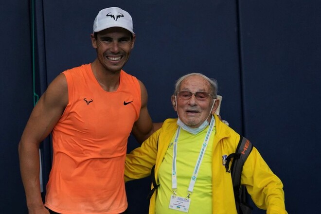 ВИДЕО. 98-летний украинский теннисист сыграл на чемпионате мира во Флориде