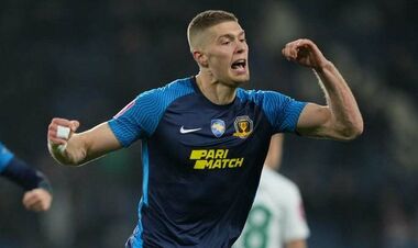 Лучшим игроком УПЛ по системе гол+пас стал Артем Довбик