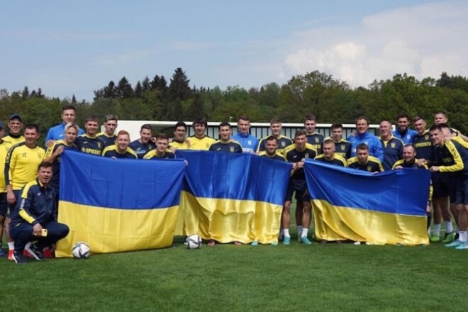 ФОТО. Збірна України готується до матчу проти Боруссії М