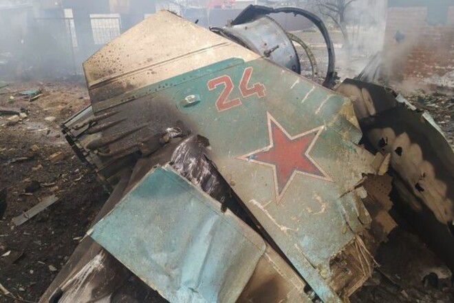 ЗСУ під Куп'янськом знищили ворожий винищувач Су-34