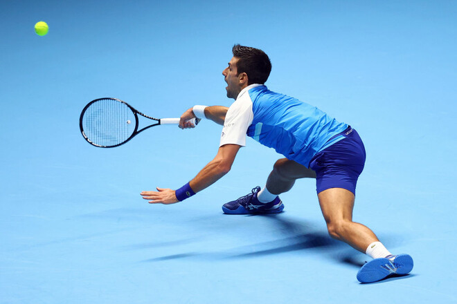 Джокович пробился в полуфинал Итогового турнира ATP, обыграв Рублева