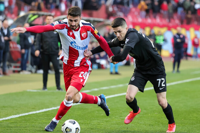 Црвена Звезда выиграла у Партизана в финале Кубка Сербии