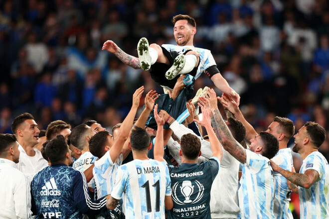 Разгром в Финалиссиме! Аргентина забила три мяча Италии и выиграла трофей
