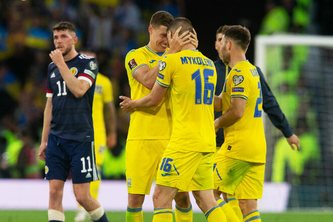 В матчі з Шотландією України відзначила одразу три переможні ювілеї
