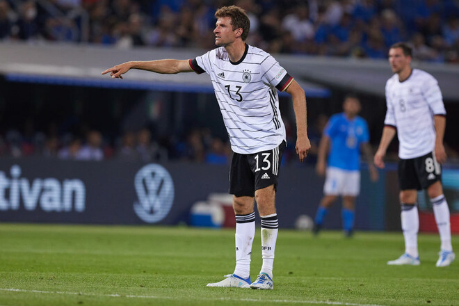 Мюллер вийшов на п'яте місце за матчами за збірну Німеччини