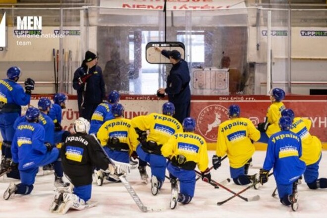 Сборная Украины проводит сбор в Киеве. Вызван 21 хоккеист